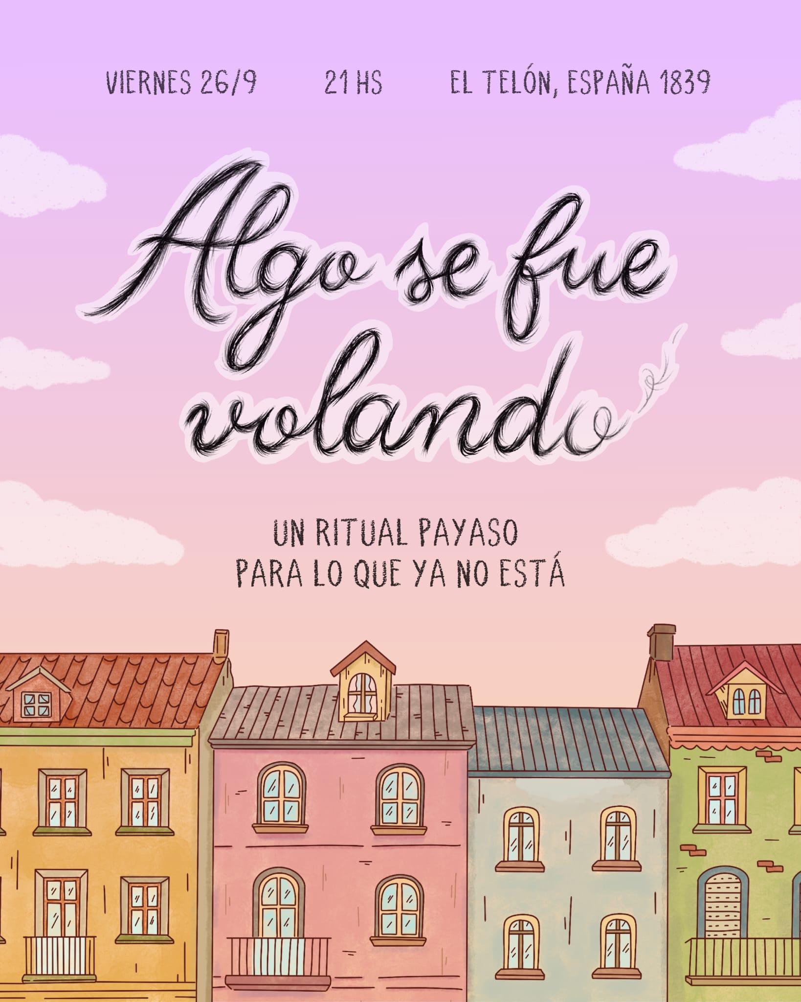 ALGO SE FUE VOLANDO